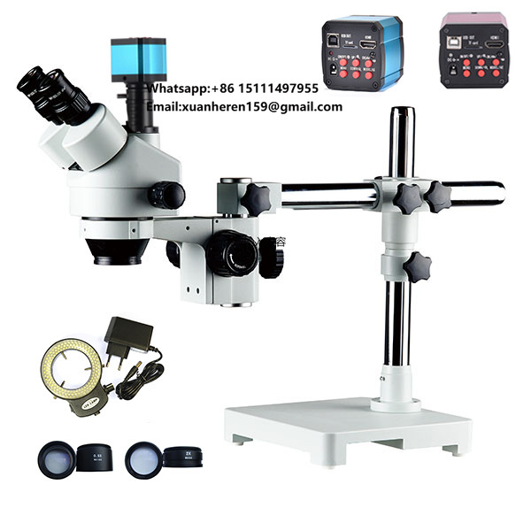 Mobile & Tablet Accessories - 3.5X -90X 삼안 줌 스테레오 현미경(PCB