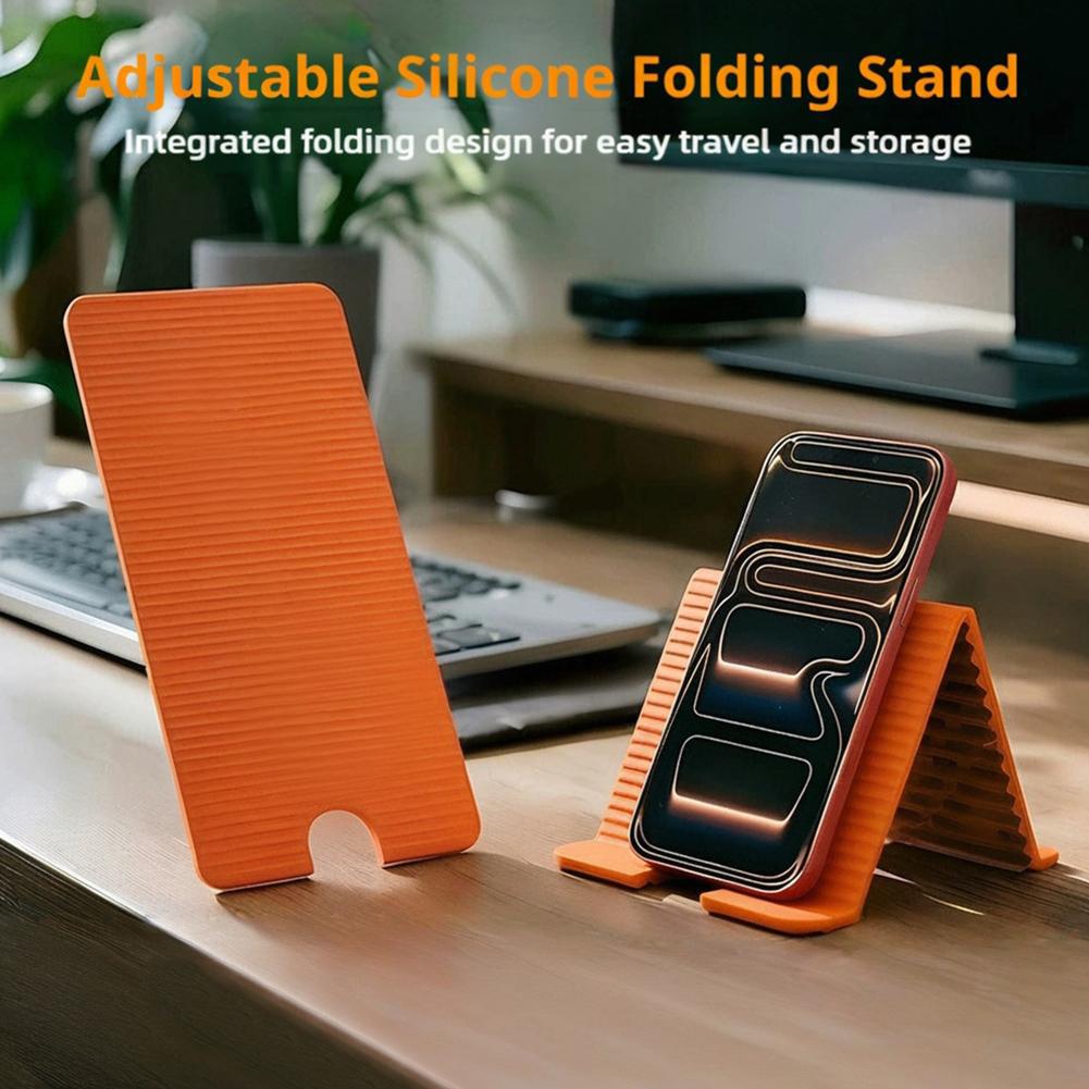Tablet Ipad Accessories - 유연한 접이식 실리콘 휴대폰 거치대 (아이폰,