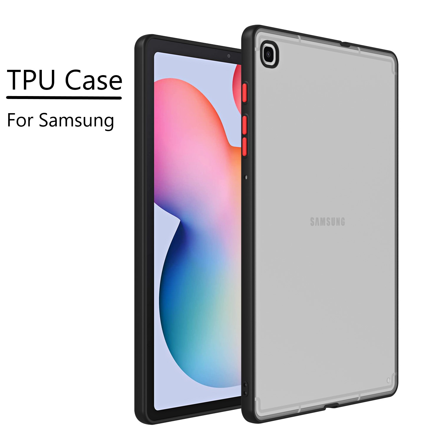 Tablet S9 Fe Accessories - TPU 소프트 백 케이스 삼성 갤럭시