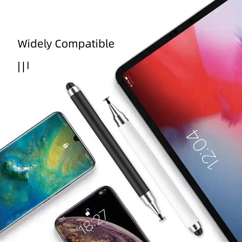 2 in 1 유니버설 스타일러스 펜 아이패드 화웨이 태 - Tablet Drawing Accessories 리뷰 및 가격