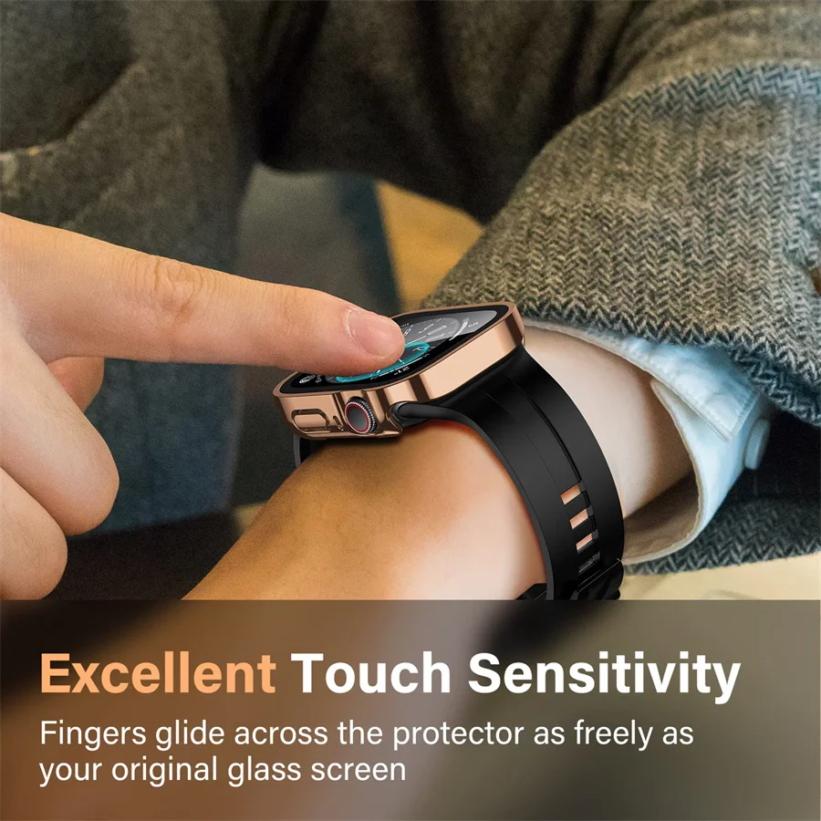 Apple Watch 케이스 시리즈 용 유리 + 커버  - Tablet Accessories For Girls 리뷰 및 가격