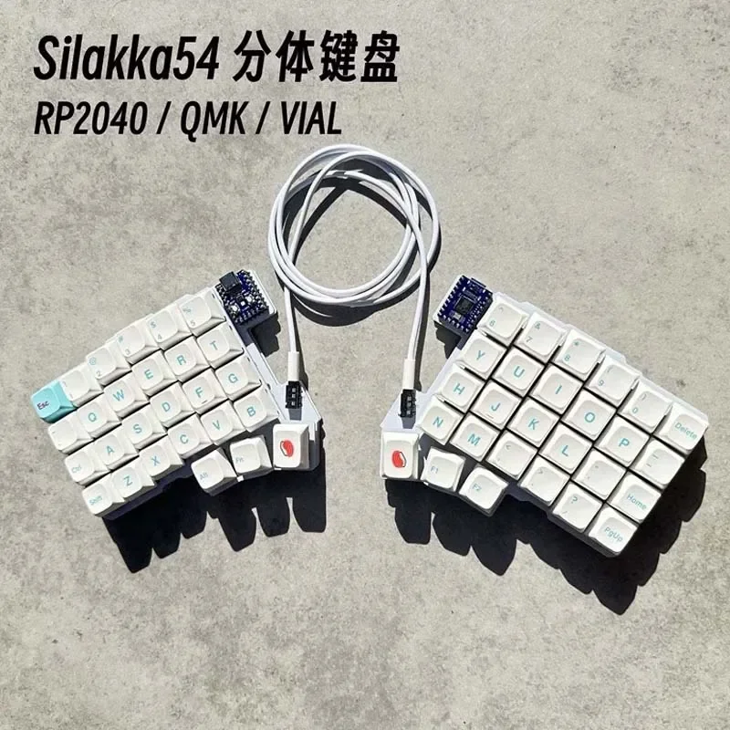 Silakka54 분리형 키보드 유선 인체공학적 핫스왑 - Tablet Accessories Gifts 리뷰 및 가격