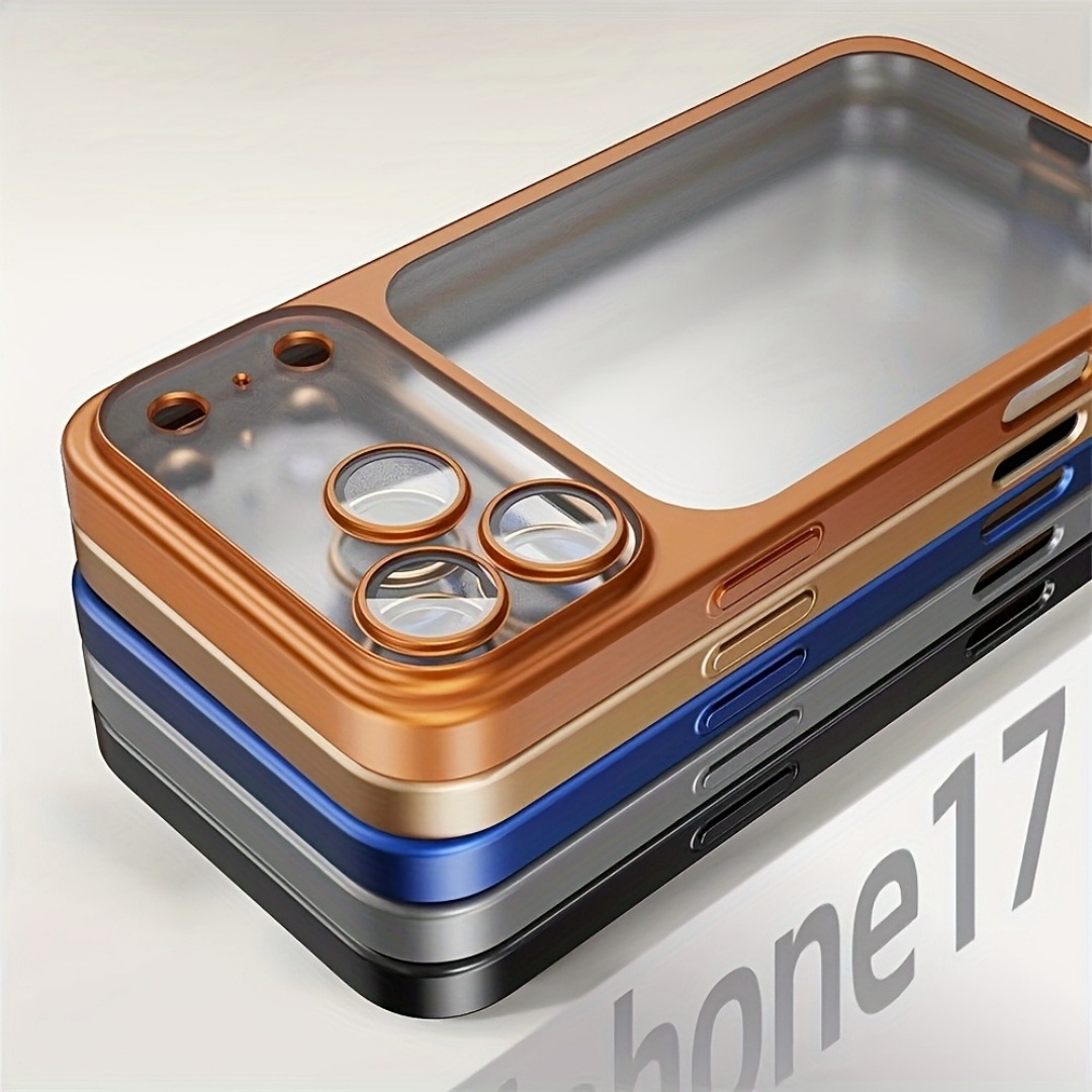 럭셔리 무광 투명 전기 도금 케이스 아이폰 17 Pro - Tablet Accessories For Girls 리뷰 및 가격