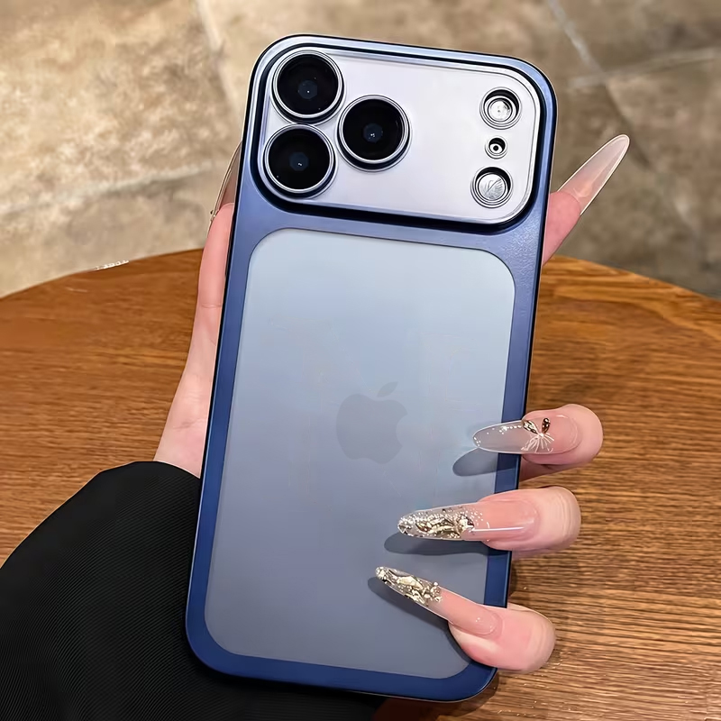 럭셔리 무광 투명 전기 도금 케이스 아이폰 17 Pro - Tablet Accessories For Girls 리뷰 및 가격