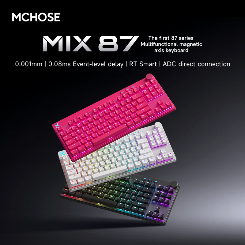 MCHOSE MIX87 마그네틱 스위치 기계식 키보드  - Tablet Accessories Gifts 리뷰 및 가격