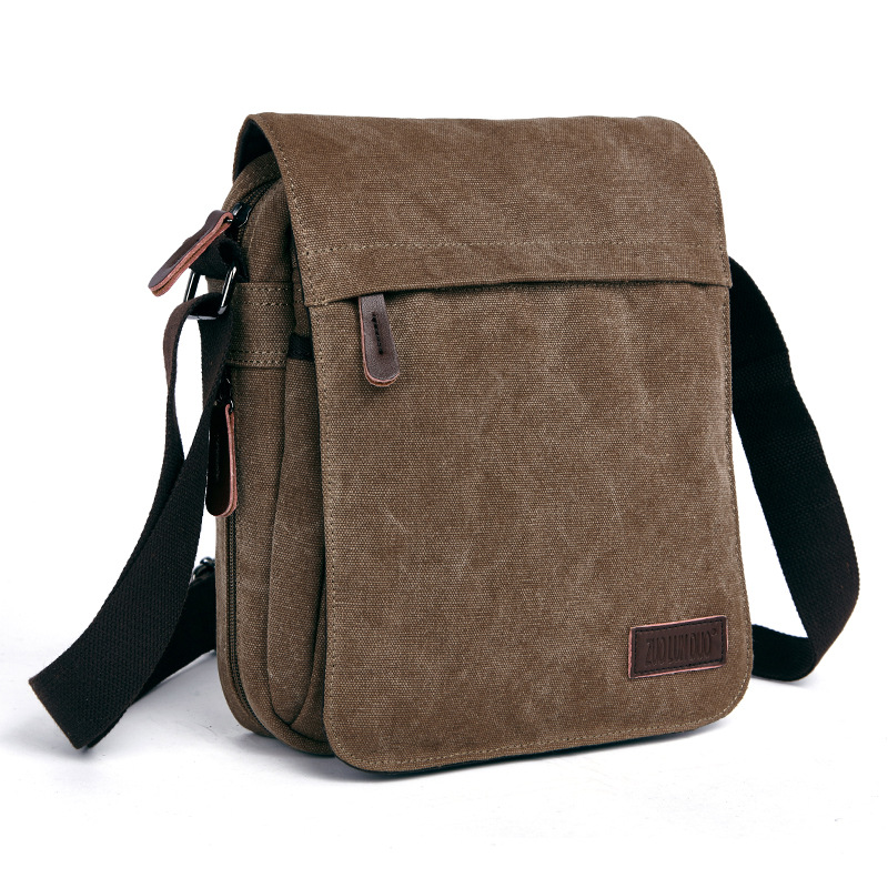 캐주얼 남성 숄더백 빈티지 캔버스 패션 지퍼 아이패드  - Tablet Shoulder Bag 리뷰 및 가격