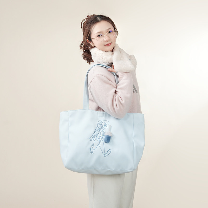 Potdemiel 디즈니 토트 백 플러시 숄더백 대형  - Tablet Shoulder Bag 리뷰 및 가격
