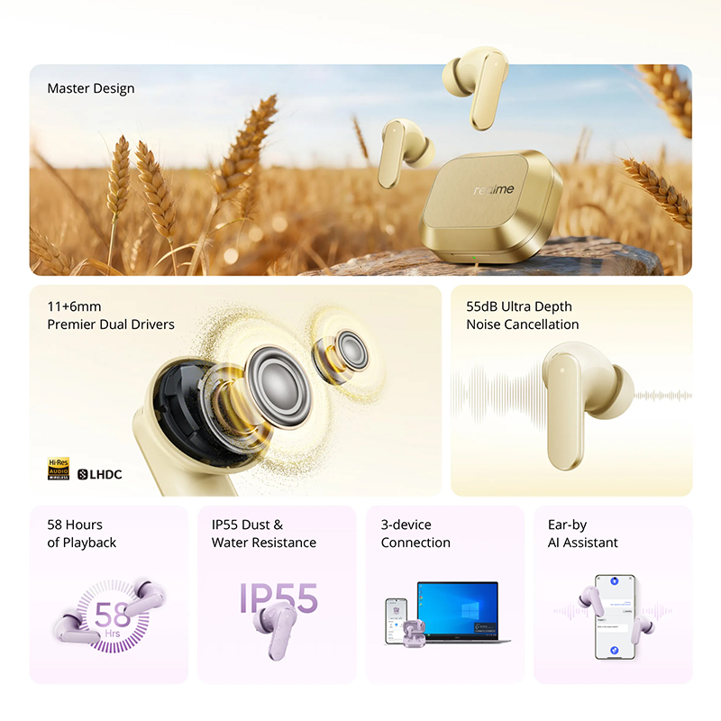 글로벌 버전 realme Buds Air 8 액티브 노 - Realme Tablet Accessories 리뷰 및 가격