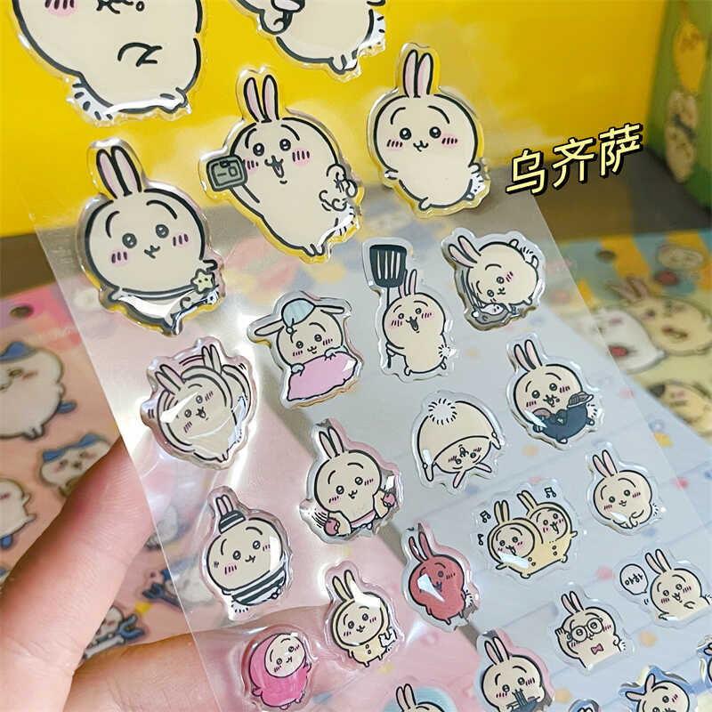 Chiikawass 스티커 Hachiware Usagi - Tablet Accessories For Girls 리뷰 및 가격