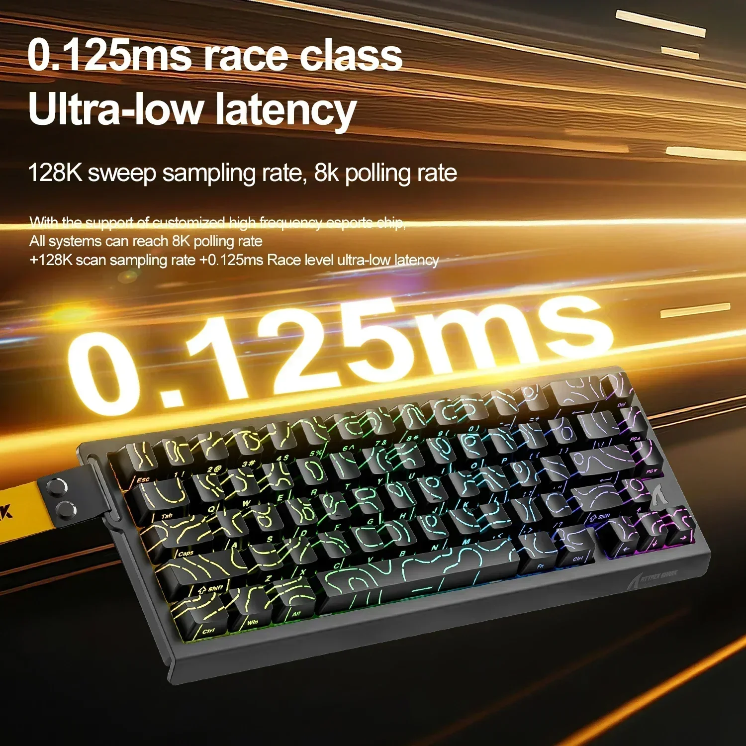 ATTACK SHARK X68HE 자기 기계식 키보드  - Tablet Accessories Gifts 리뷰 및 가격