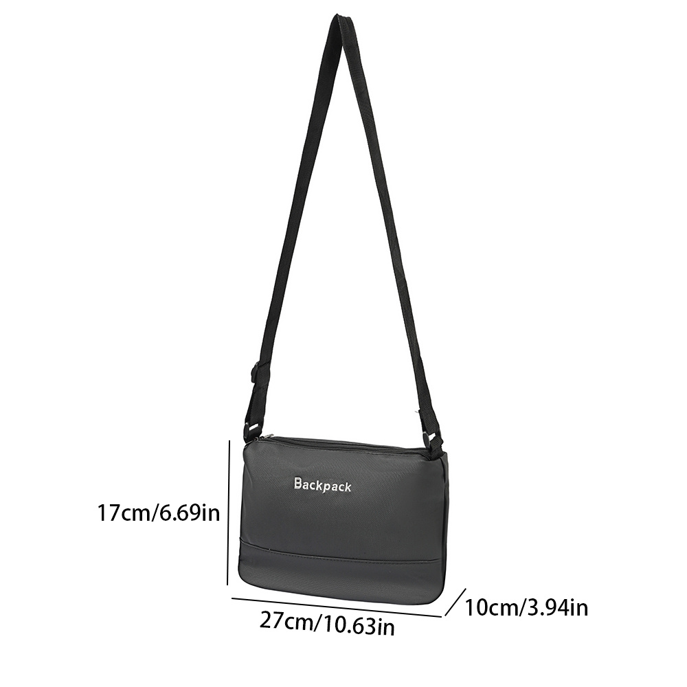유니섹스 방수 옥스포드 천 크로스백 미니멀리스트 레터  - Tablet Shoulder Bag 리뷰 및 가격